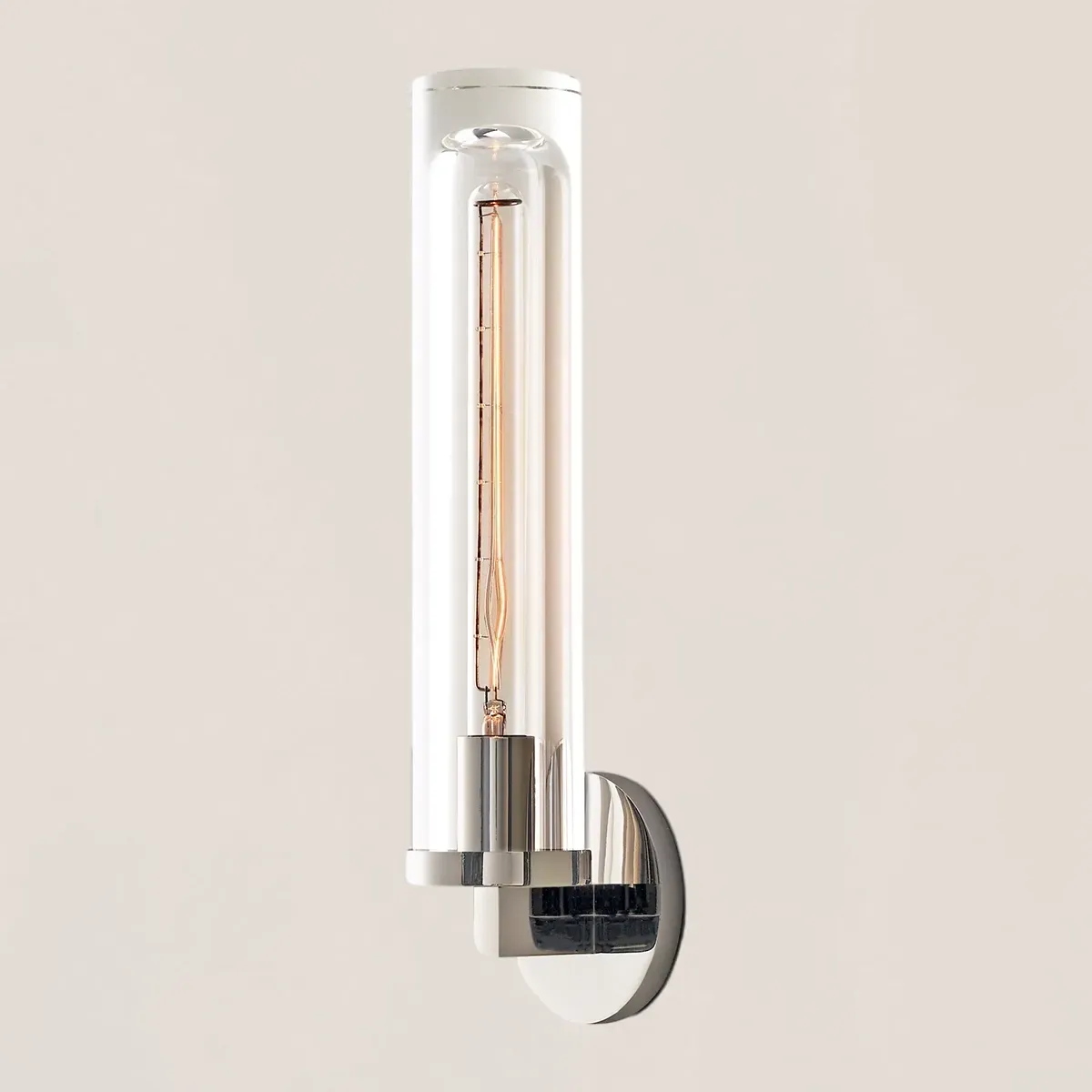Savile Round Tube Sconce-VaseLamps