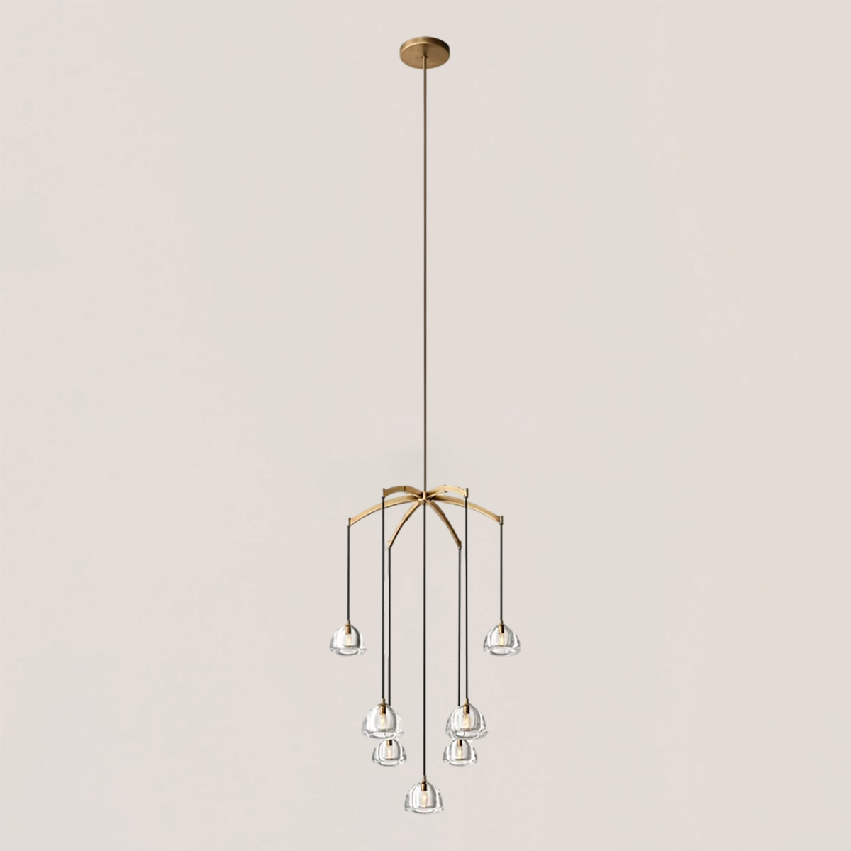Hemisphere Round Chandelier-VaseLamps