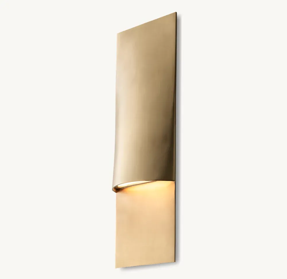 Taza Vertical Rectangular Sconce-VaseLamps