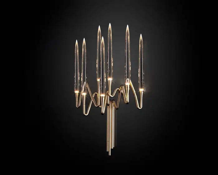 Modern Crystal Wall Sconce-VaseLamps