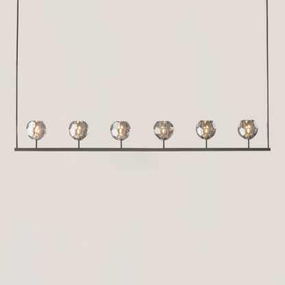 Boule De Crystal Linear Chandelier-VaseLamps
