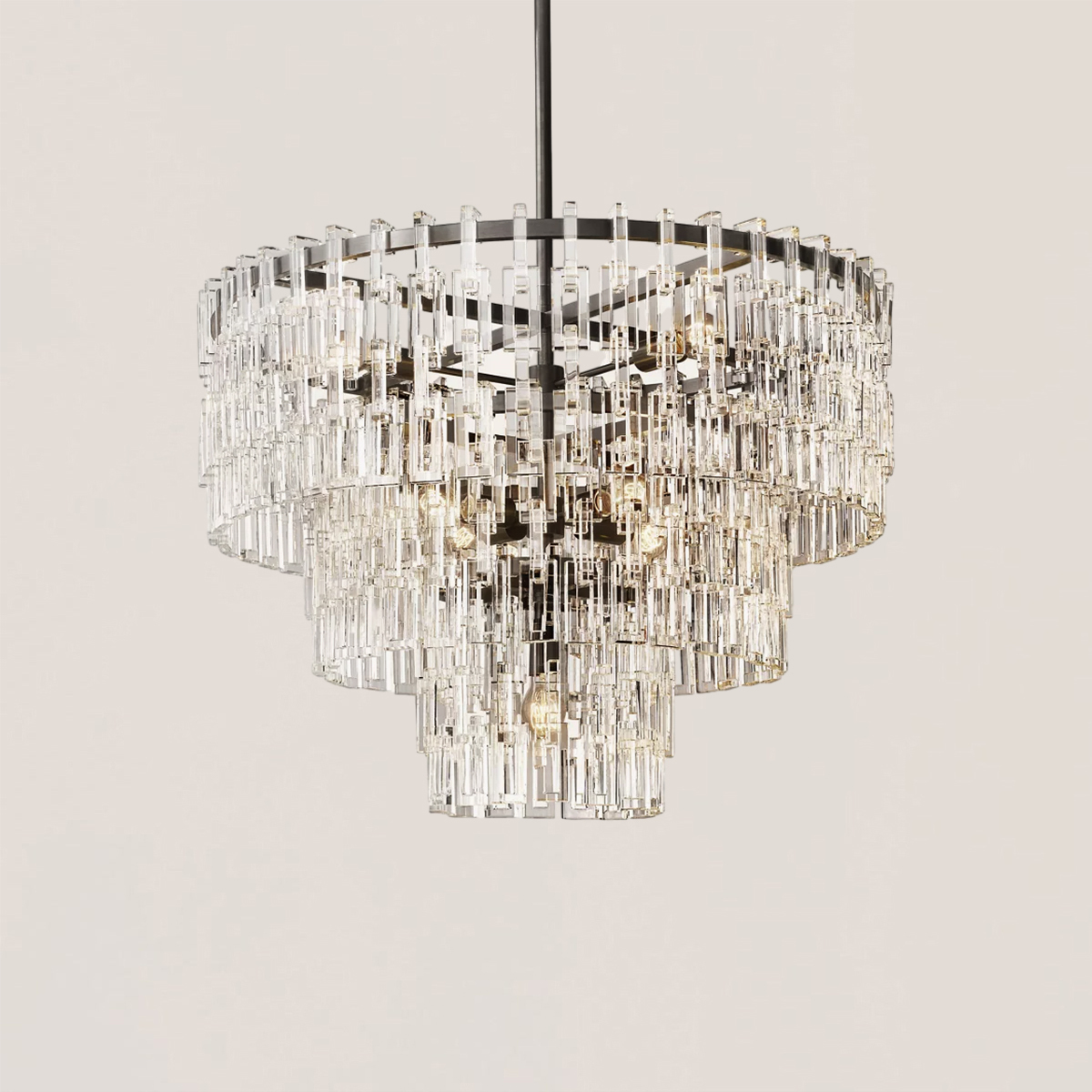 Marignan 3-Tier Round Chandelier-VaseLamps