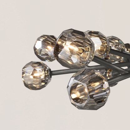 Boule De Cristal Glass Round Chandelier-VaseLamps