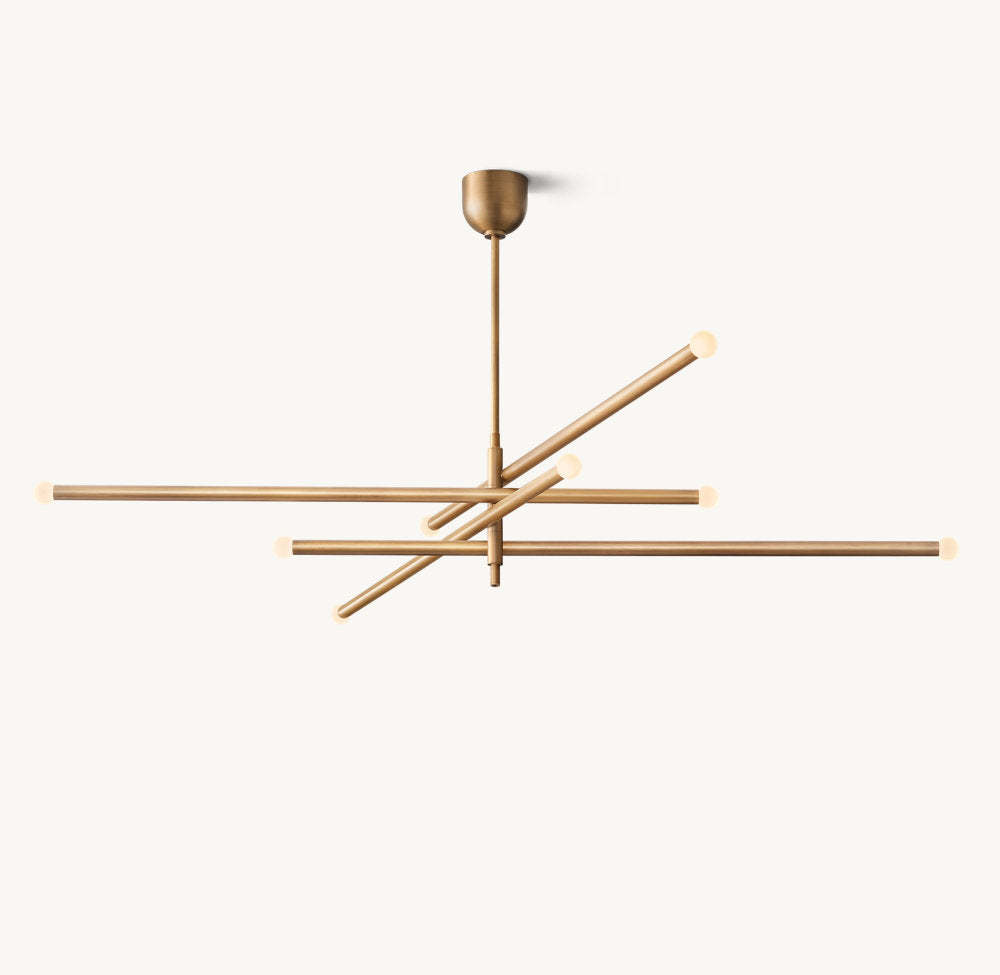 Rousseau 8-Light Mobile Orb Chandelier-VaseLamps