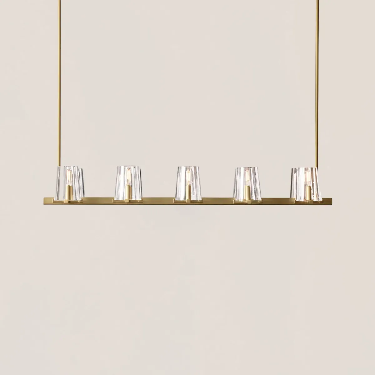 Pauillac Linear Chandelier-VaseLamps