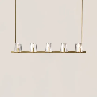 Pauillac Linear Chandelier-VaseLamps