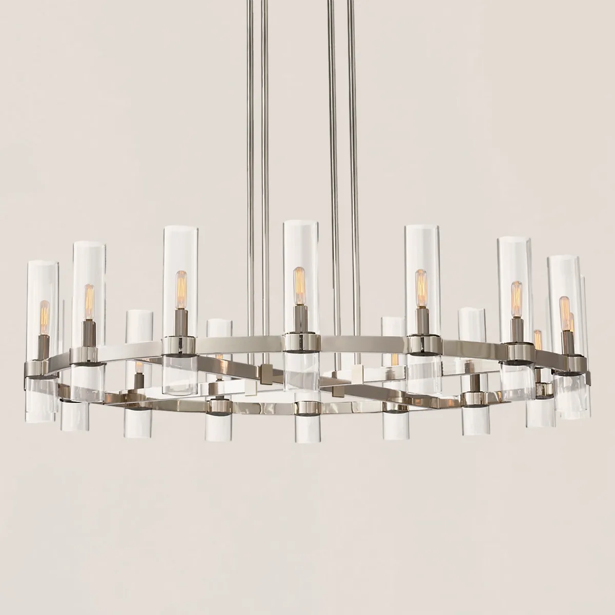 Ravelle Round Chandelier-VaseLamps