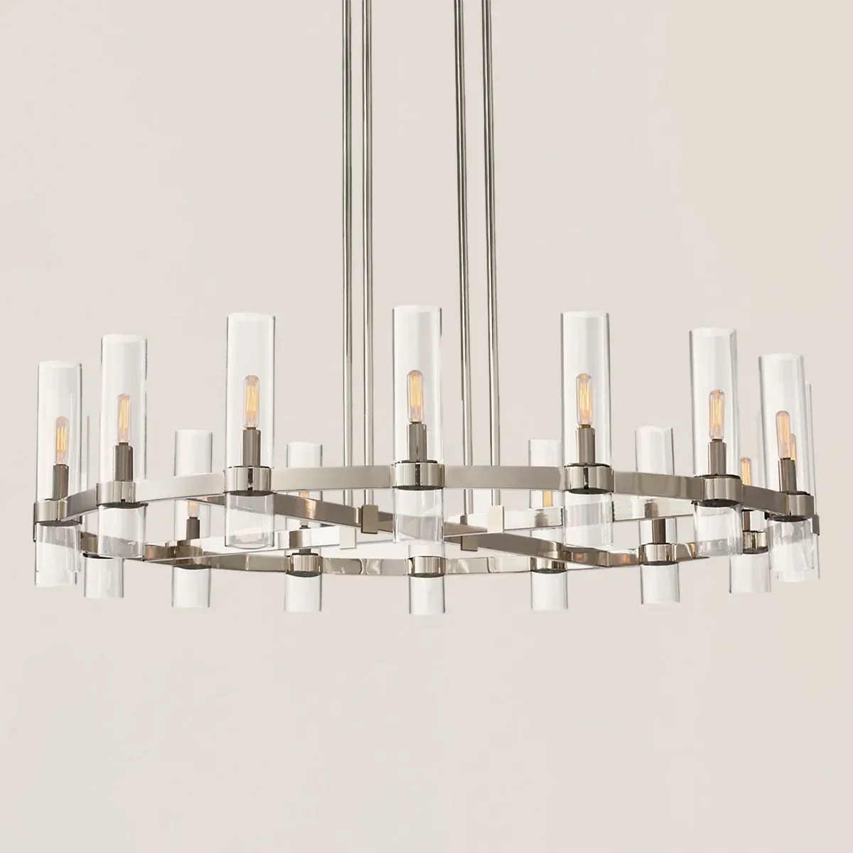 Ravelle Round Chandelier-VaseLamps