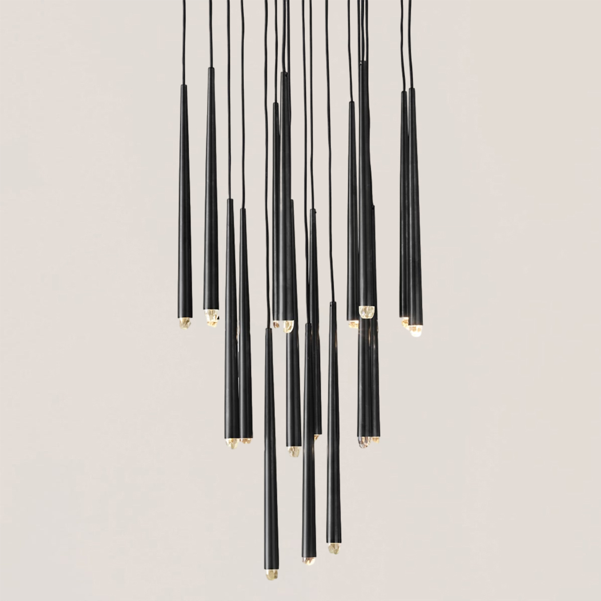 Aquitaine Modern Round Chandelier-VaseLamps