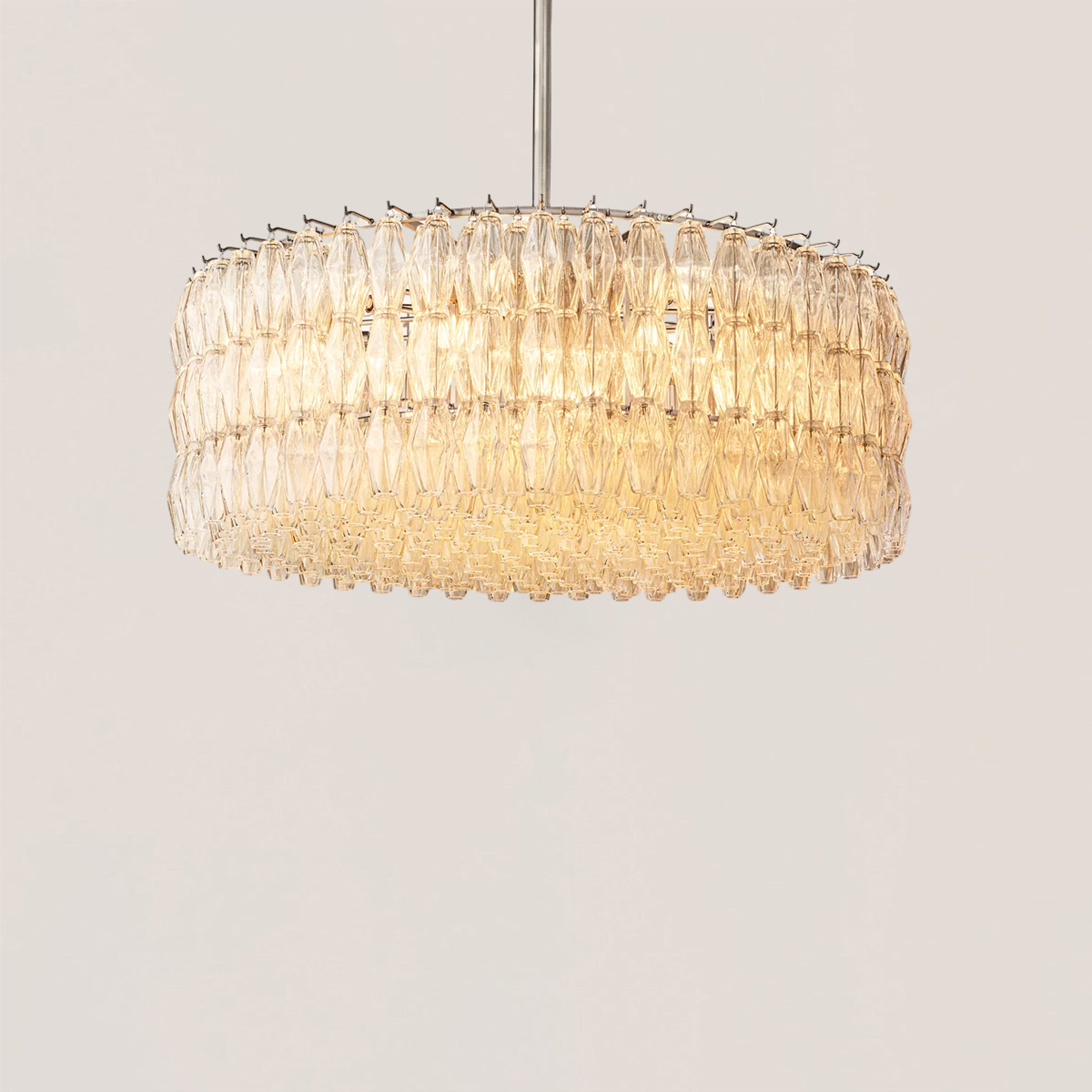 Chiara Glass Round Chandelier-VaseLamps
