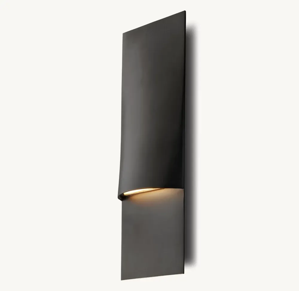 Taza Vertical Rectangular Sconce-VaseLamps