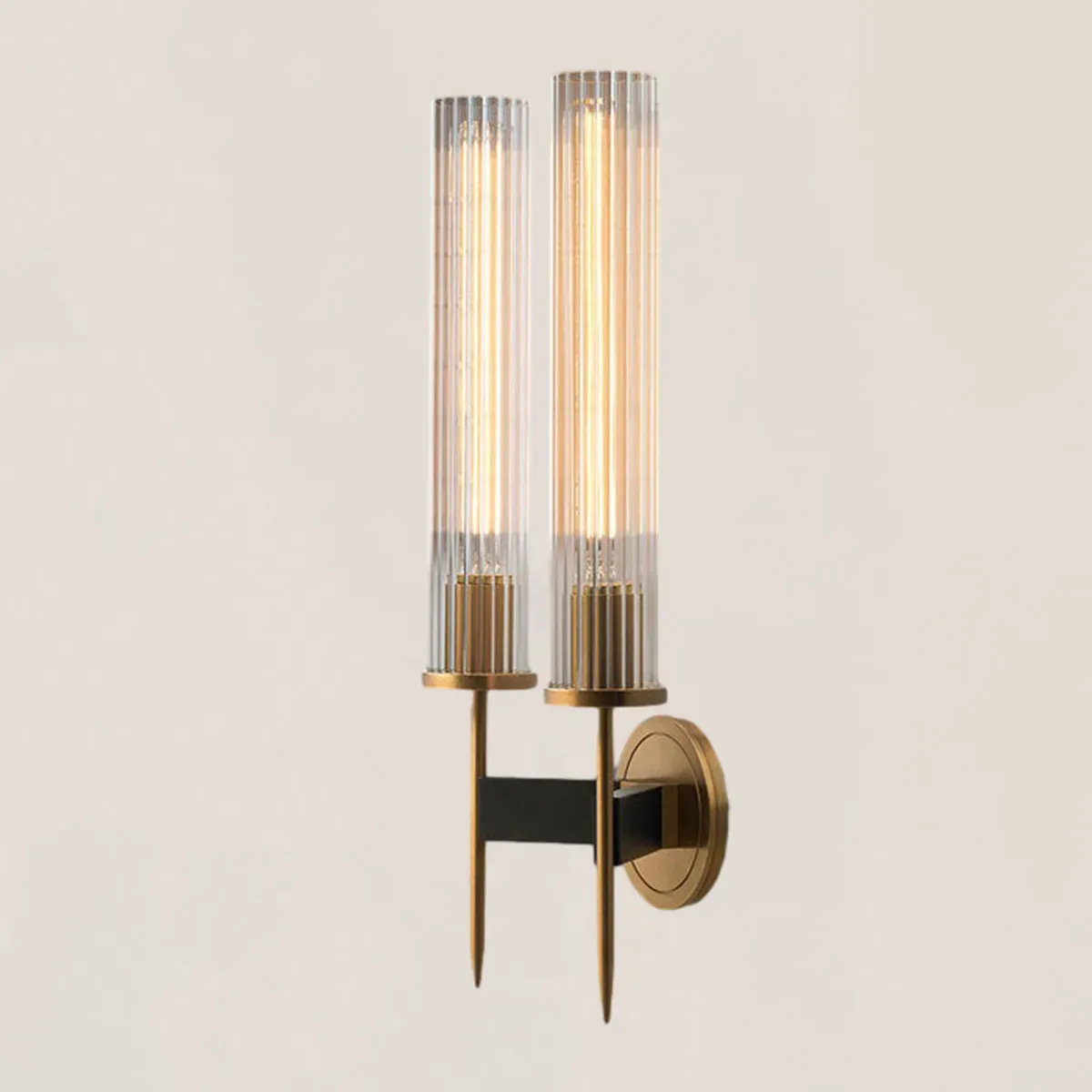 Alouette Double Wall Sconce-VaseLamps