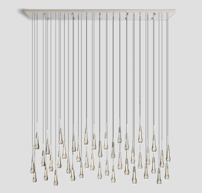 Solitaire Linear Chandelier-VaseLamps