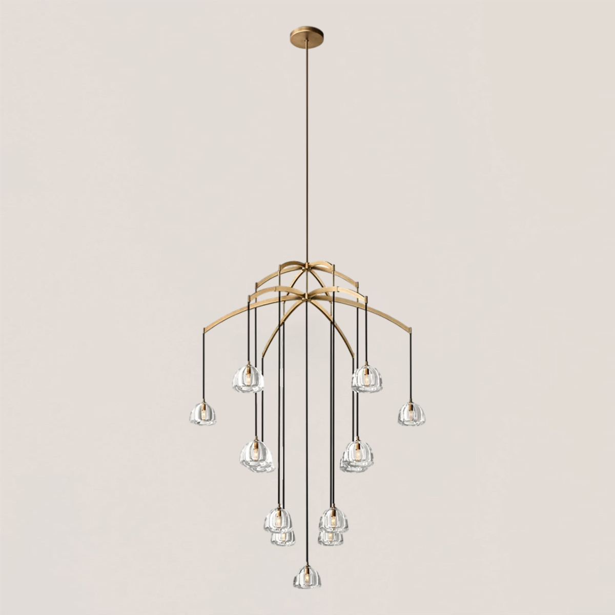Hemisphere Round Chandelier-VaseLamps