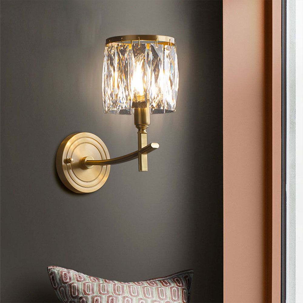 VASELAMPS - Modern Luxury Crystal Led Wall Sconce-VaseLamps