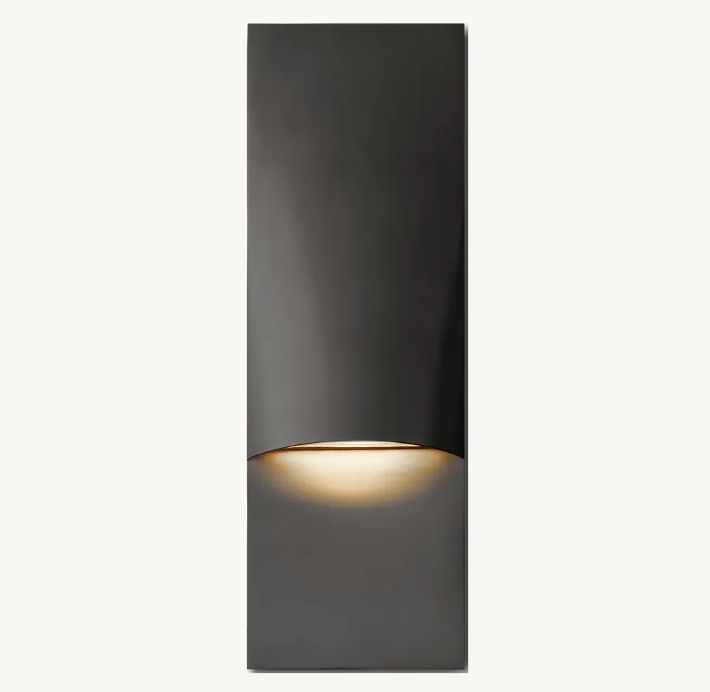Taza Vertical Rectangular Sconce-VaseLamps