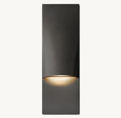 Taza Vertical Rectangular Sconce-VaseLamps