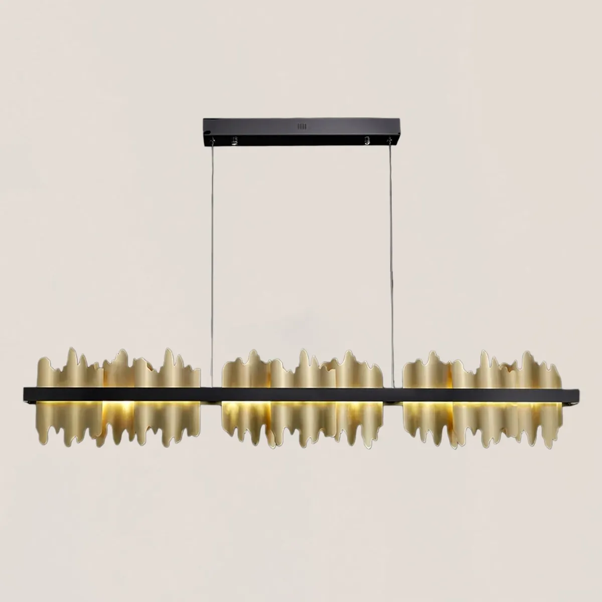 VASELAMPS - Modern Sculpture Linear Chandelier