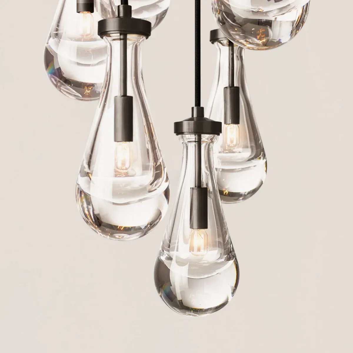 Raindrop Round Chandelier-VaseLamps