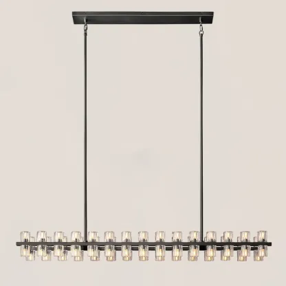 Arcachon LED Rectangular Chandelier-VaseLamps
