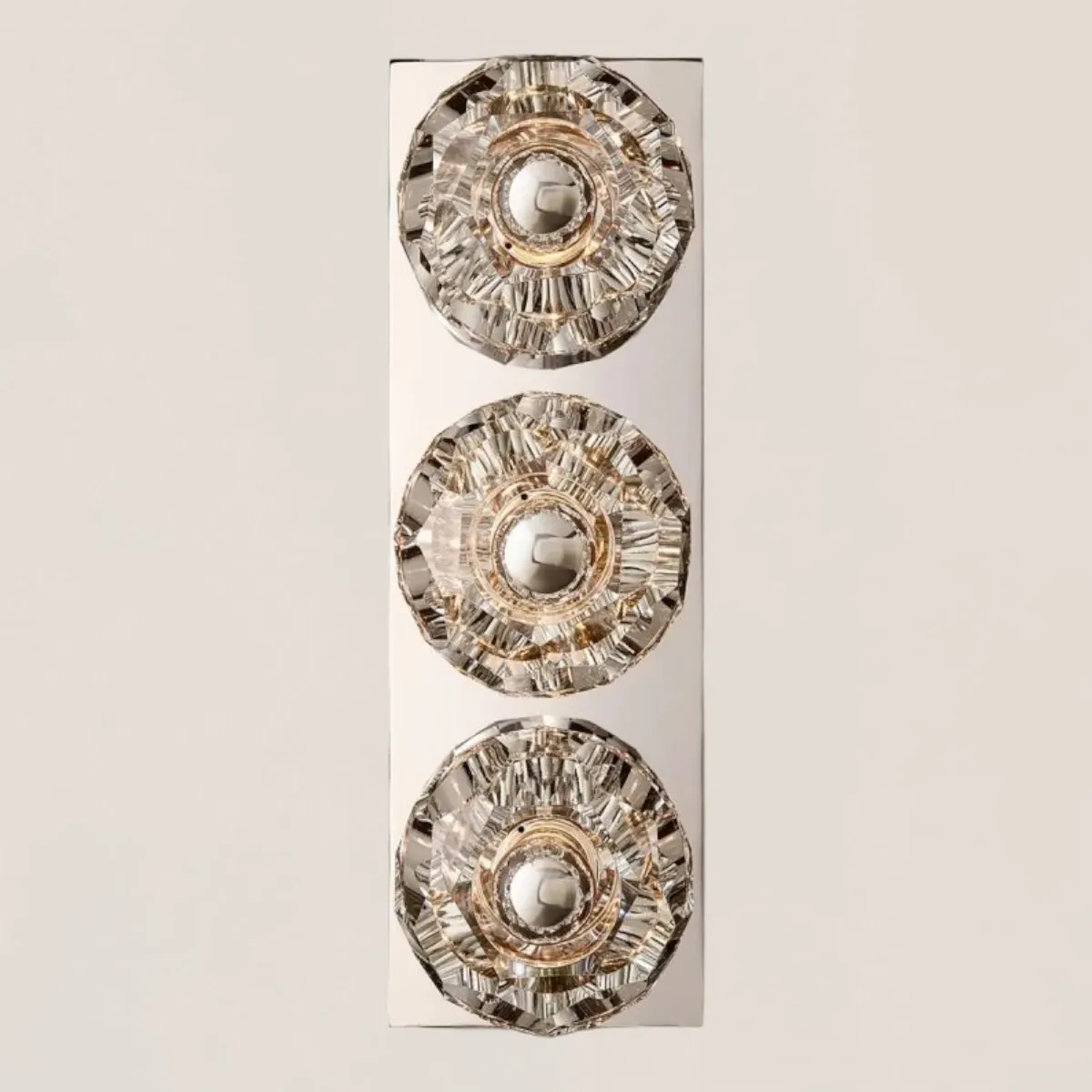Boule De Crystal Clear Linear Short Wall Sconce-VaseLamps