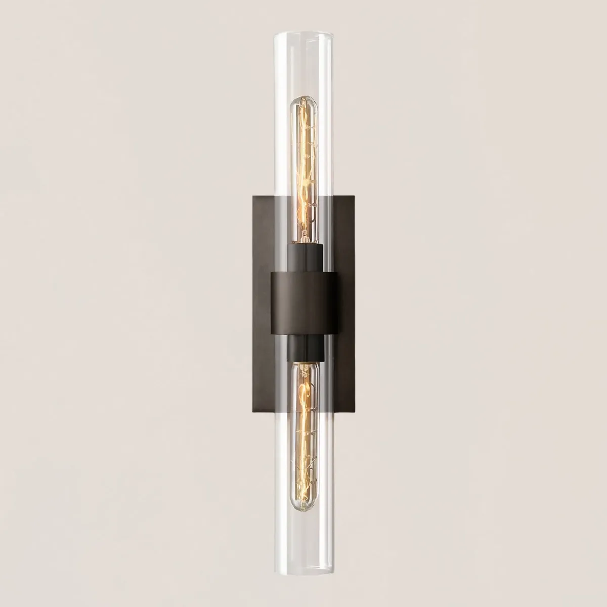 Ravelle Linear Glass Wall Sconce-VaseLamps