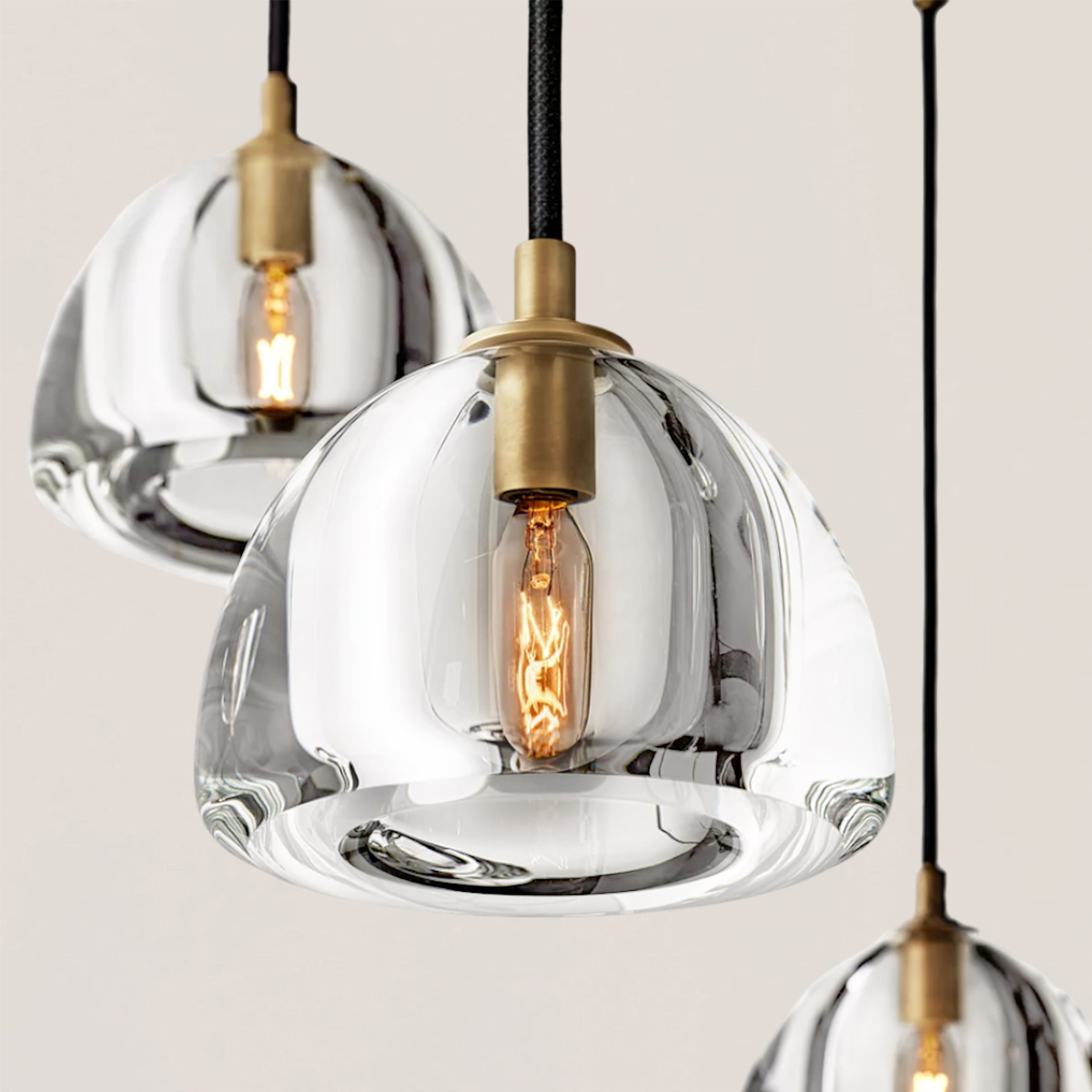 Hemisphere Round Chandelier-VaseLamps