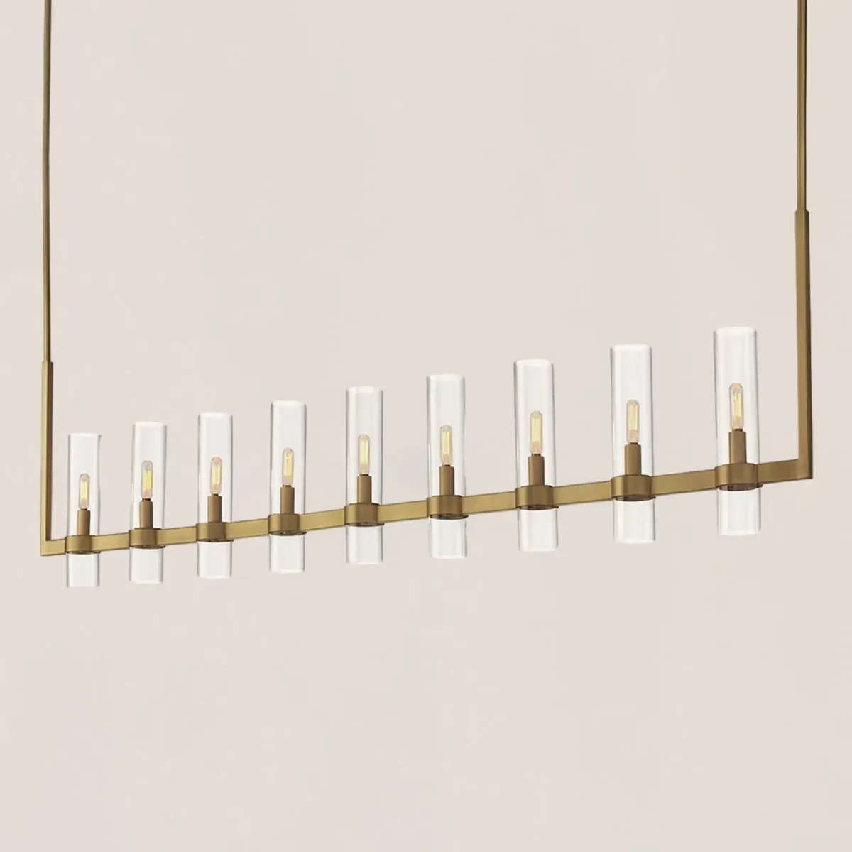 Ravelle Linear Chandelier-VaseLamps