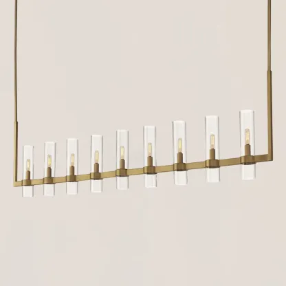 Ravelle Linear Chandelier-VaseLamps