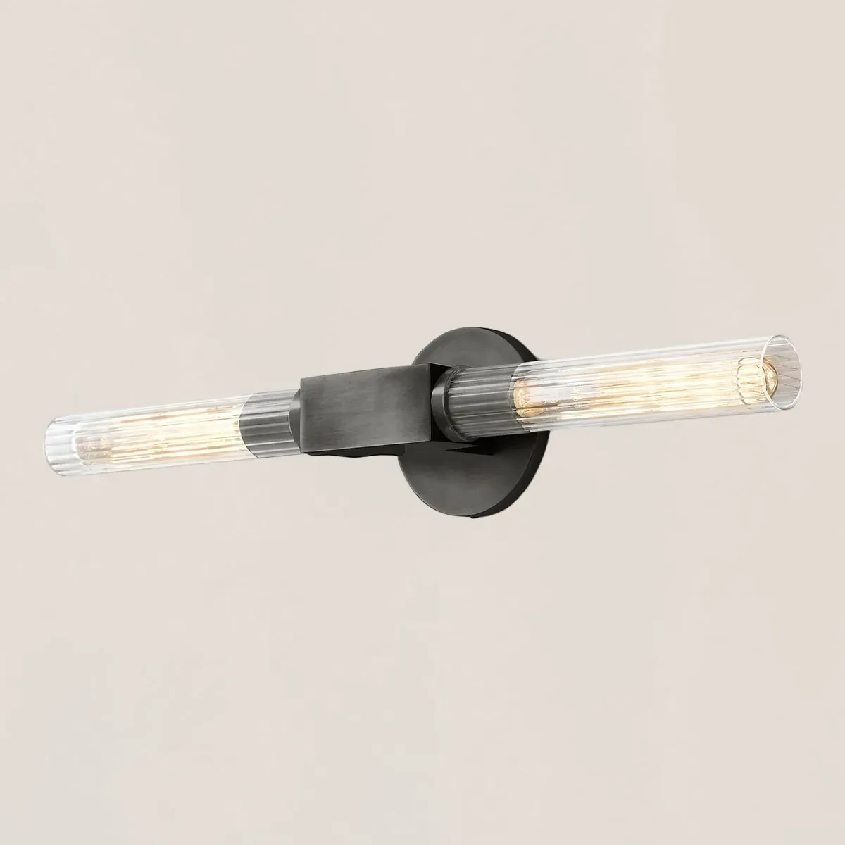 Cannele Glass Linear Wall Sconce-VaseLamps