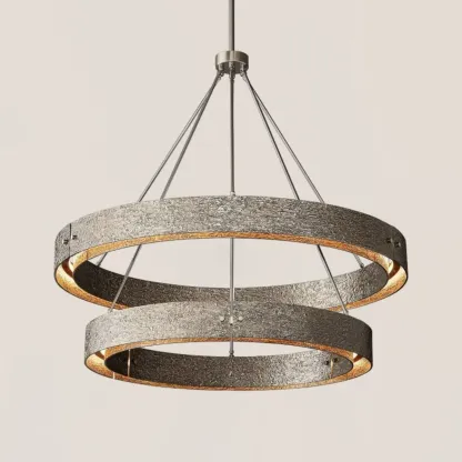 Vouvray 2-tier Round Chandelier 60"-VaseLamps