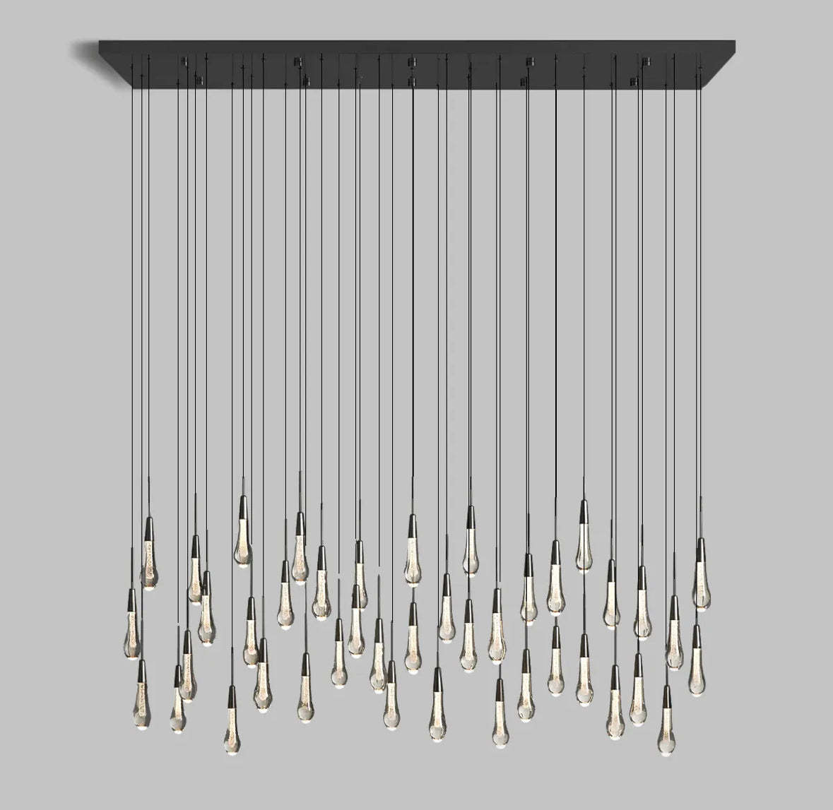 Solitaire Linear Chandelier-VaseLamps