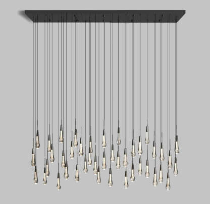 Solitaire Linear Chandelier-VaseLamps