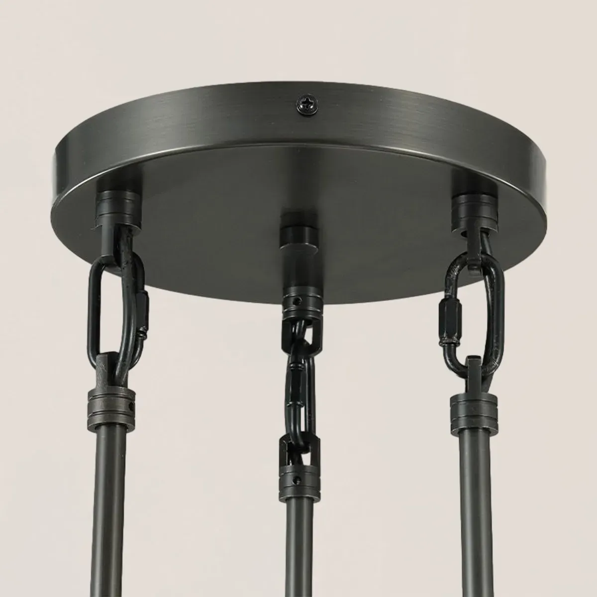 Raindrop Rod Round Chandelier-VaseLamps