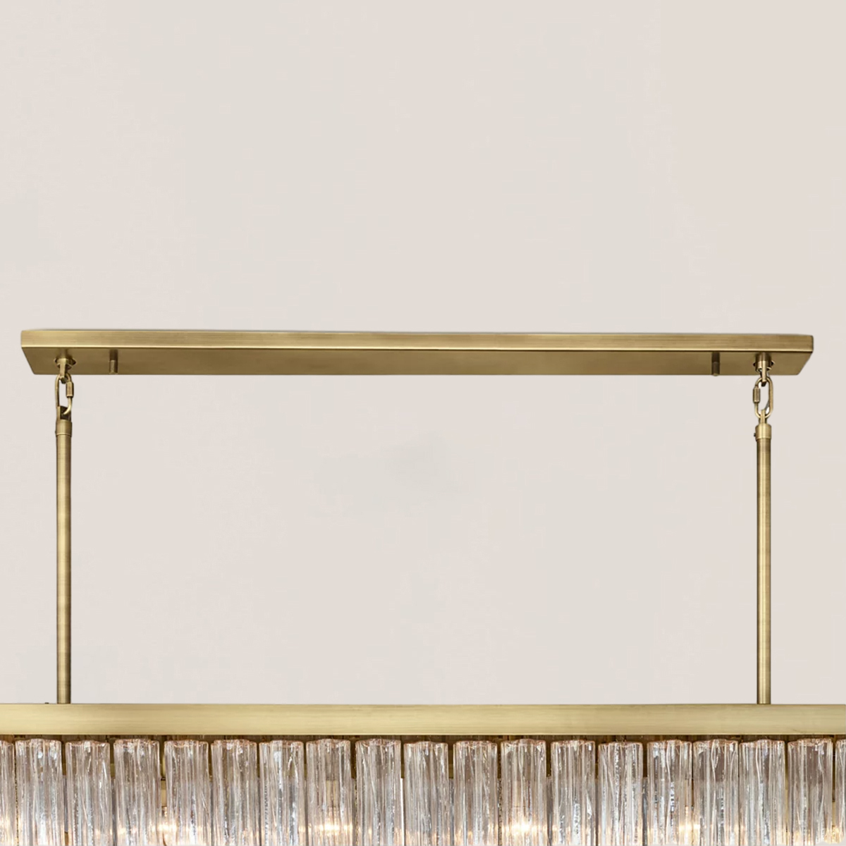 Cielo Glass Rectangular Chandelier-VaseLamps