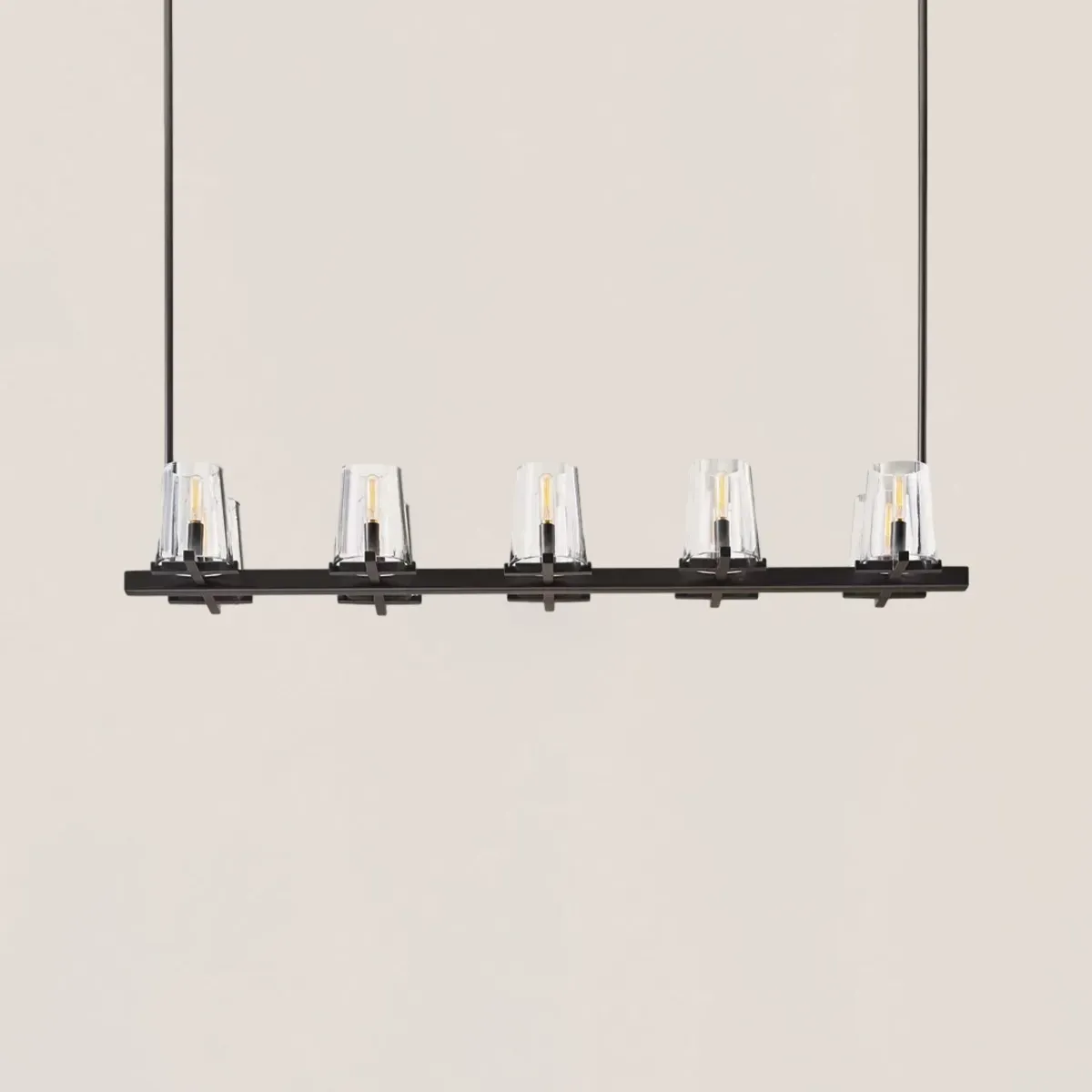 Pauillac Linear Chandelier-VaseLamps