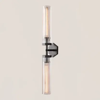 Lambeth Hexagonal Linear Grand Wall Sconce-VaseLamps