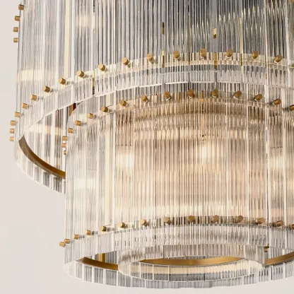 San Marco Two-tier Luxury Round Chandelier-VaseLamps