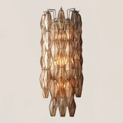 Chiara Glass Grand Wall Sconce-VaseLamps