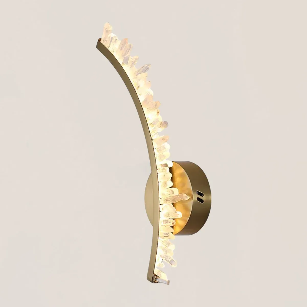 VASELAMPS - Crystal Bracket Wall Sconce-VaseLamps