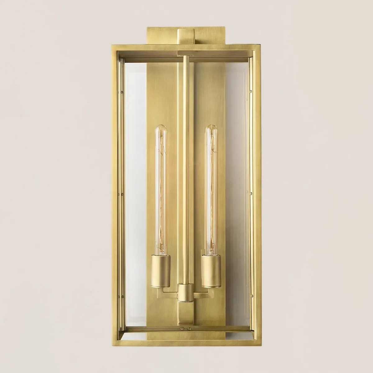 Beckman Square Lantern Wall Sconce-VaseLamps