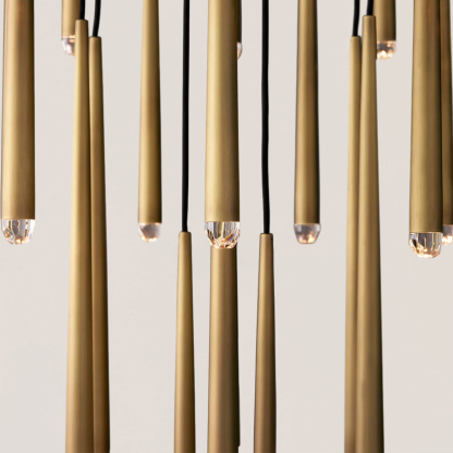 Aquitaine Modern Round Chandelier-VaseLamps