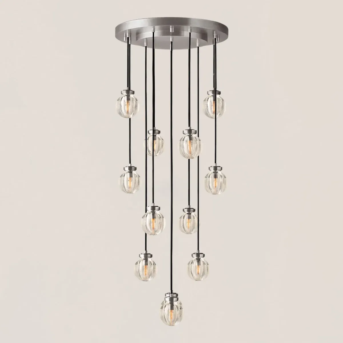 Pearl Round Chandelier-VaseLamps