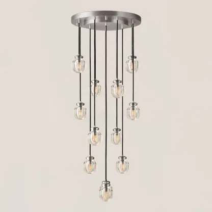 Pearl Round Chandelier-VaseLamps