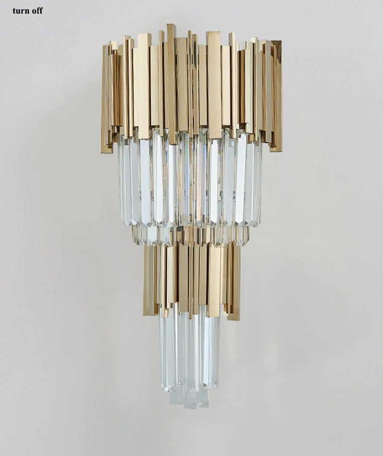 Luxury Crystal Wall Sconce-VaseLamps