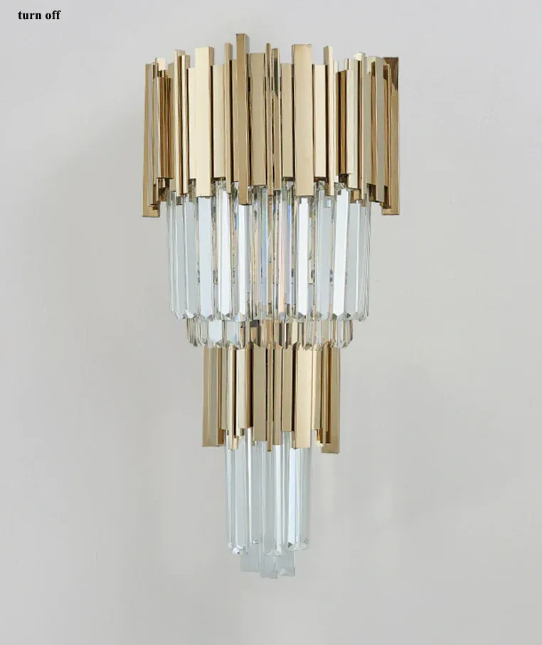 Luxury Crystal Wall Sconce-VaseLamps