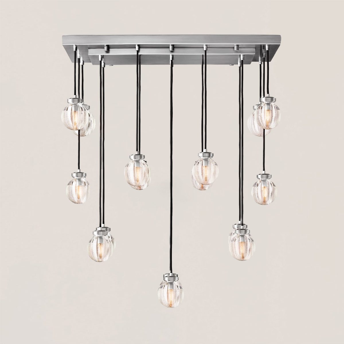 Pearl Rectangular Chandelier-VaseLamps