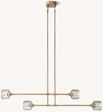 Demaret Mobile Linear Chandelier 54"-VaseLamps