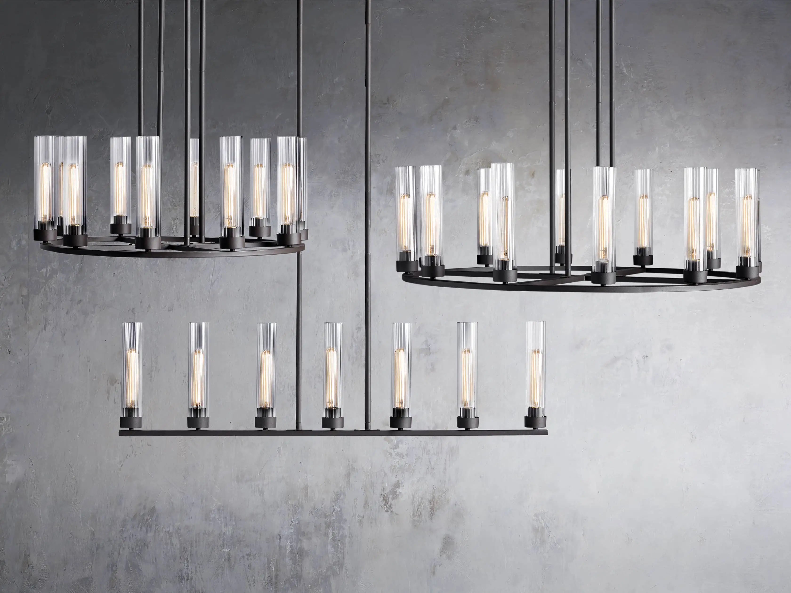 Andreas Round Chandelier-VaseLamps