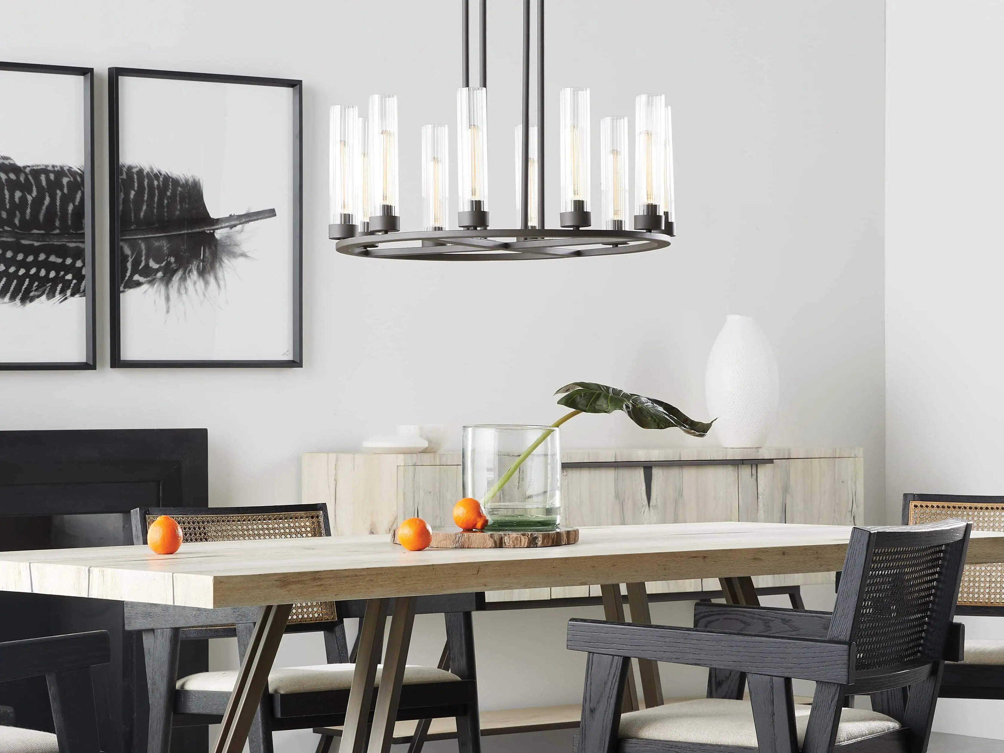 Andreas Round Chandelier-VaseLamps